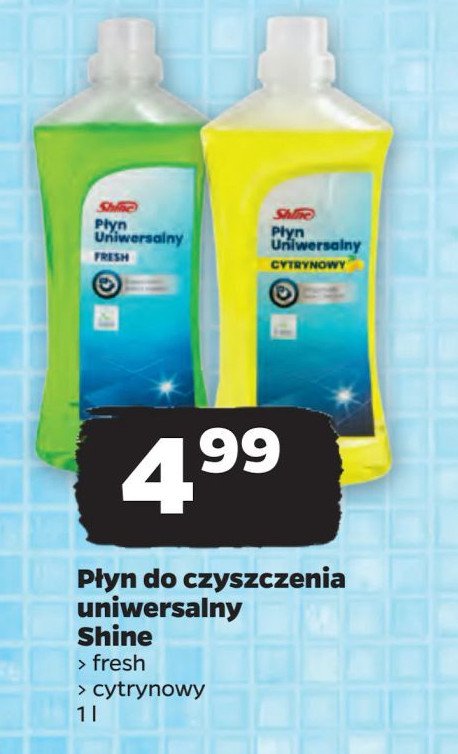 Płyn uniwersalny cytrynowy Shine classic promocja