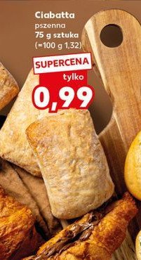 Ciabatta pszenna promocja