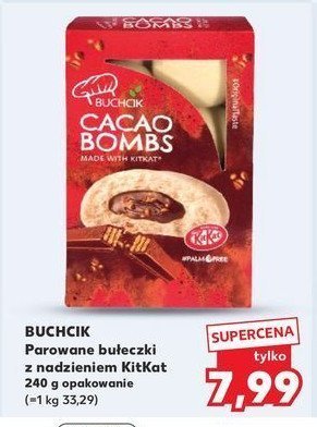 Cacao boms z kit kat Buchcik promocja
