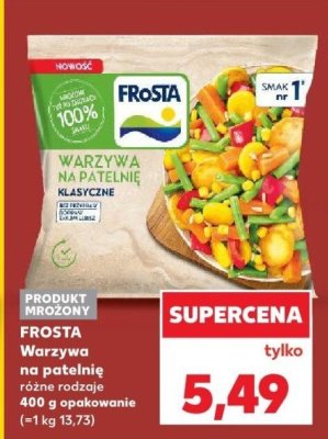 Warzywa na patelnię różne rodzaje promocja w Kaufland