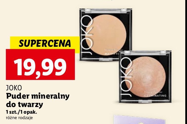 Puder rozświetlający Joko Joko make-up promocja