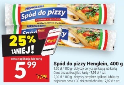 Spód do pizzy  400 g promocja w Twój Market