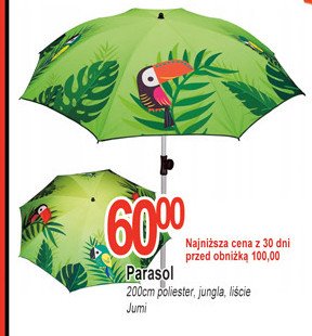 Parasol jungle Jumi promocja