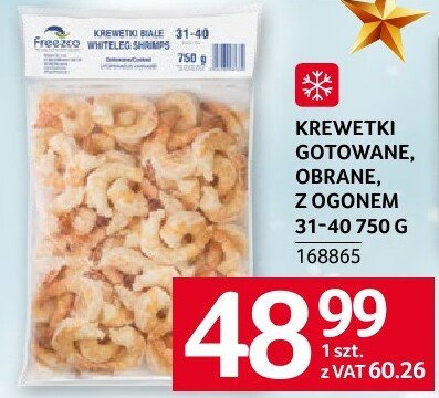 Krewetki promocja w Selgros