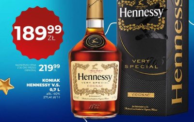 Koniak Hennessy V.S. 0,7 l promocja w Duży Ben