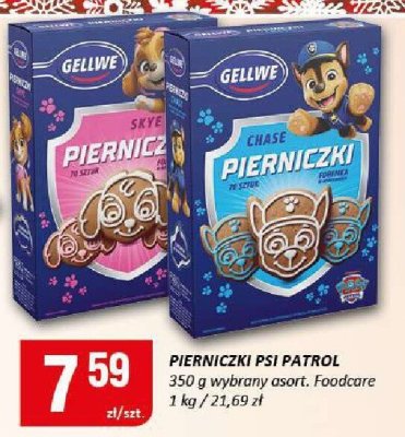 Pierniczki PSI PATROL promocja w Chorten