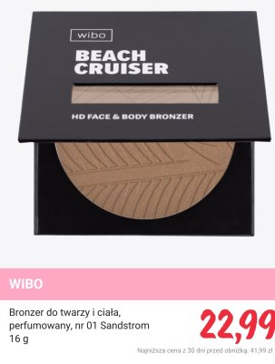 Bronzer do twarzy i ciała perfumowany, nr o1 Sandstrom  promocja w Rossmann