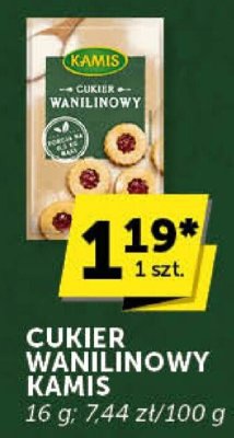 Cukier waniliowy Kamis promocja w Euro Sklep
