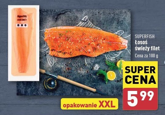 Łosoś norweski filet Superfish promocja