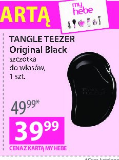 Szczotka do włosów orginal black TANGLE TEEZER promocje
