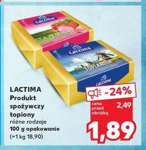 Ser kremowy z szynką Lactima promocja