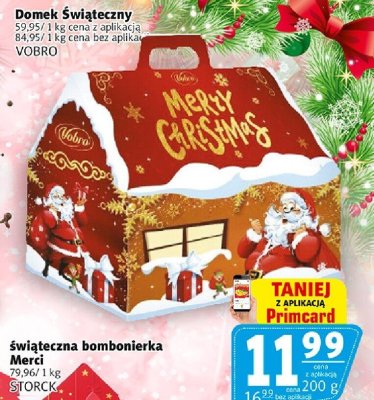 Świąteczna bombonierka Merci STORCK promocja w Prim Market