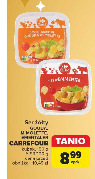 Ser ementaler Carrefour promocja w Carrefour Market