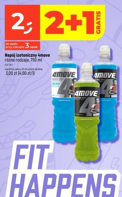 Napój izotoniczny 4move różne rodzaje 750 ml promocja w Dealz