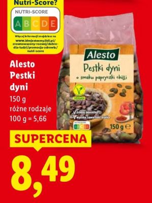 Pestki dyni promocja w Lidl