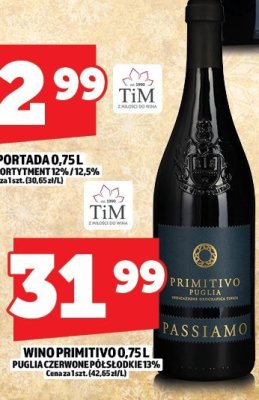 Wino Portada 0,75l wybrany asortyment 12% / 12,5% promocja w TOPAZ