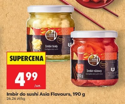 Imbir do sushi Asia Flavours 190 g promocja w Biedronka