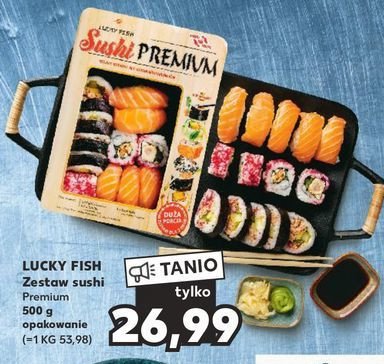 Zestaw sushi premium Lucky fish promocja
