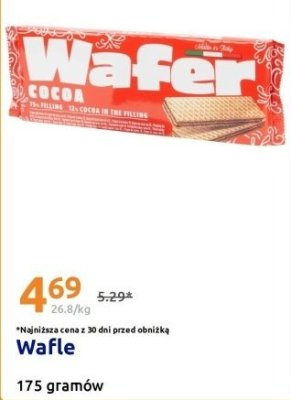 Wafle tortowe K-classic st膮d takie dobre! promocja w Action