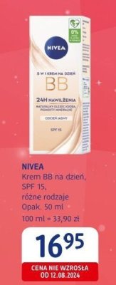 Krem BB na dzień NIVEA, SPF 15, różne rodzaje promocja w Drogerie DM