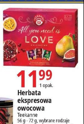 Herbata love collection Teekanne love promocja