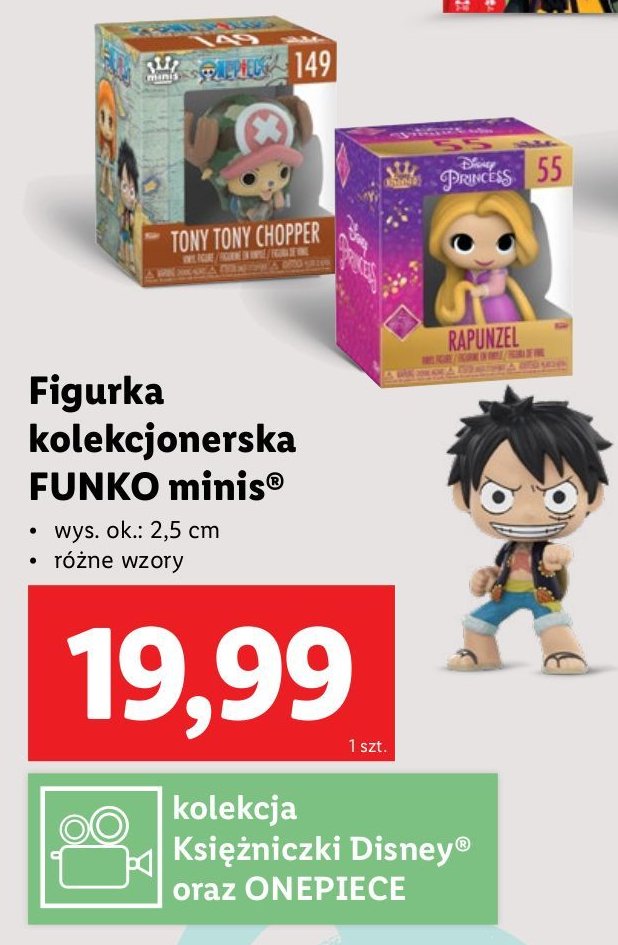 Figurka mini 149 Funko promocja w Lidl