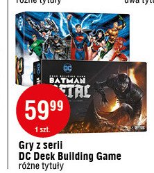 Gra dc deck batman metal Egmont promocja