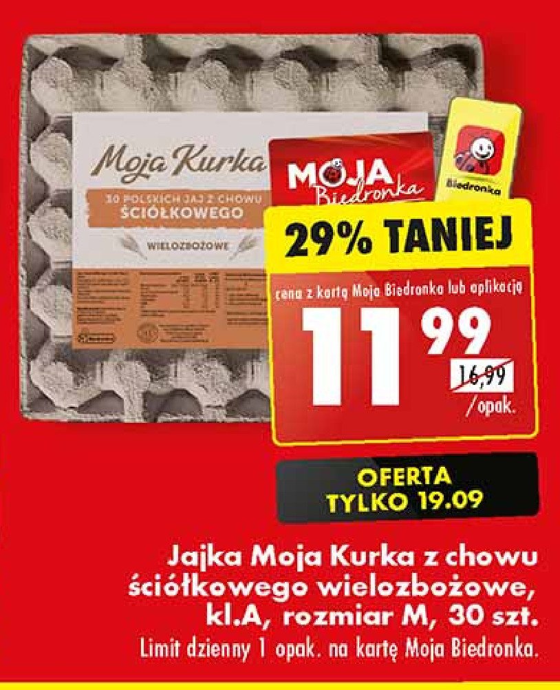 Jaja kl .m Moja kurka promocja