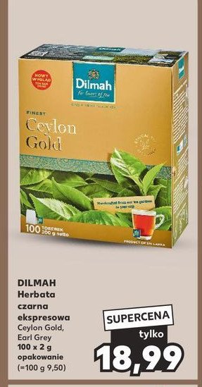 Herbata Dilmah earl grey promocja