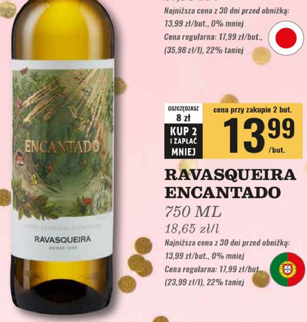 Wino Ravasqueira encantado promocja