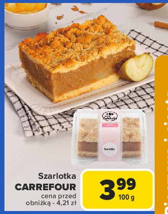 Szarlotka Carrefour promocja w Carrefour Market