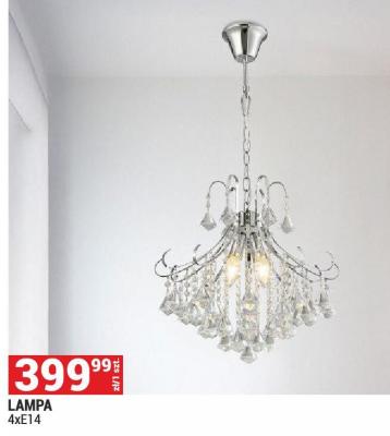 LAMPA 4xE14 promocja w Merkury Market