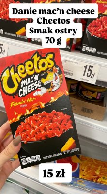 Danie Mac'n'Cheese smak ostry promocja w Dealz