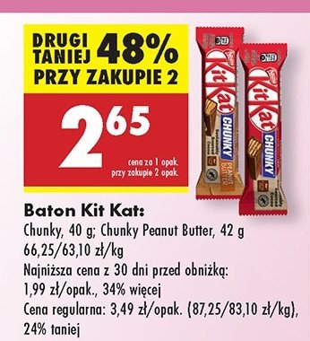 Baton Kitkat promocja w Biedronka