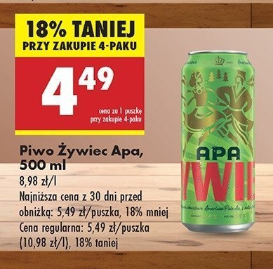 Piwo Żywiec apa promocja w Arhelan