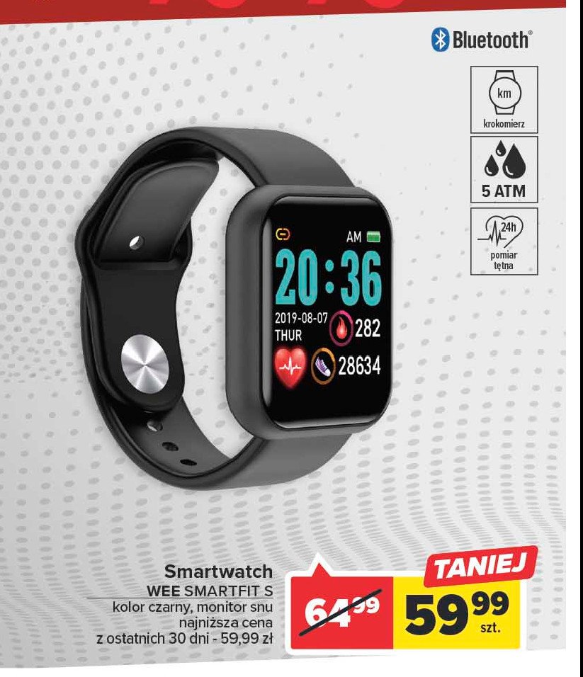 Smartwatch smartfit s Wee promocja