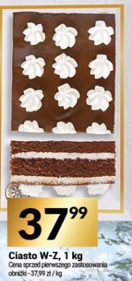 Ciasto W-Z, 1 kg promocja w Twój Market