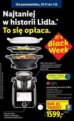 Termorobot MC Smart z Wi-Fi, 1200 W  promocja w Lidl