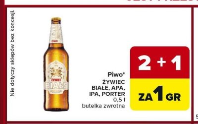 Piwo promocja w Carrefour Express