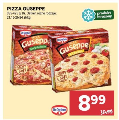 Pizza Guseppe Dr. Oetker różne rodzaje promocja w Stokrotka