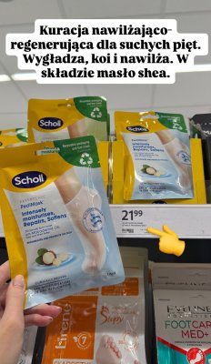 Maska do stóp ExpertCare PediMask 1 para promocja w Rossmann