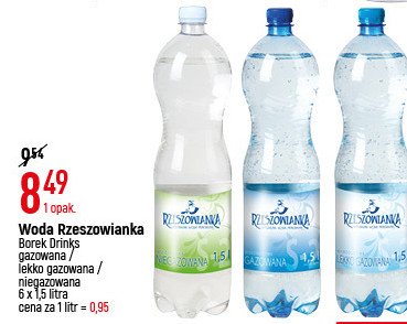 Woda niegazowana RZESZOWIANKA promocja