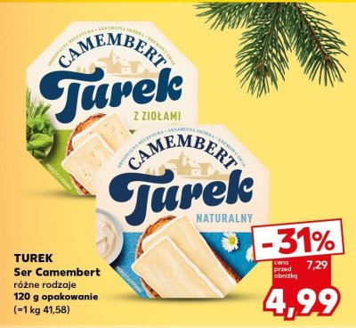 Ser Camembert różne rodzaje 120 g promocja w Kaufland
