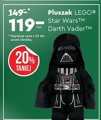 Pluszak LEGO Star Wars Darth Vader promocja w Biedronka