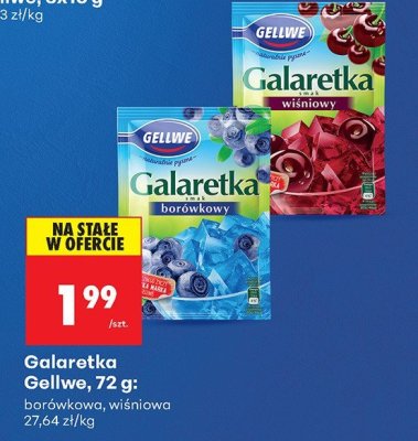 Galaretka borówkowa promocja w Biedronka