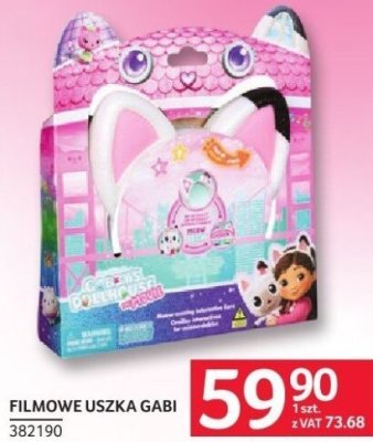 Zabawka Filmowe uszka Gabi Gabby's Dollhouse promocja w Selgros