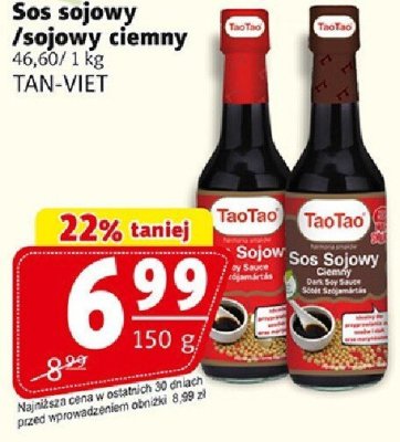Sos sojowy TaoTao promocja w Prim Market
