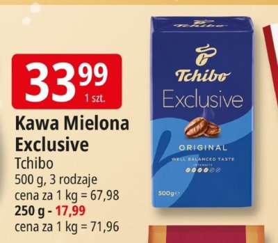 Kawa Mielona Exclusive Tchibo promocja w Leclerc