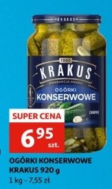 Ogórki konserwowe Krakus maspex promocja