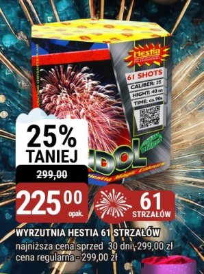 Wyrzutnia Hestia 61 strzałów promocja w bi1